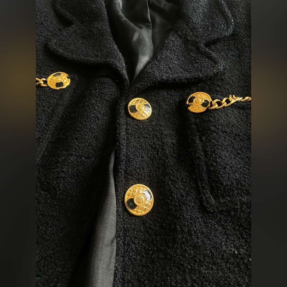 Vintage Blazer and short set (From France) - Picture 4 of 12